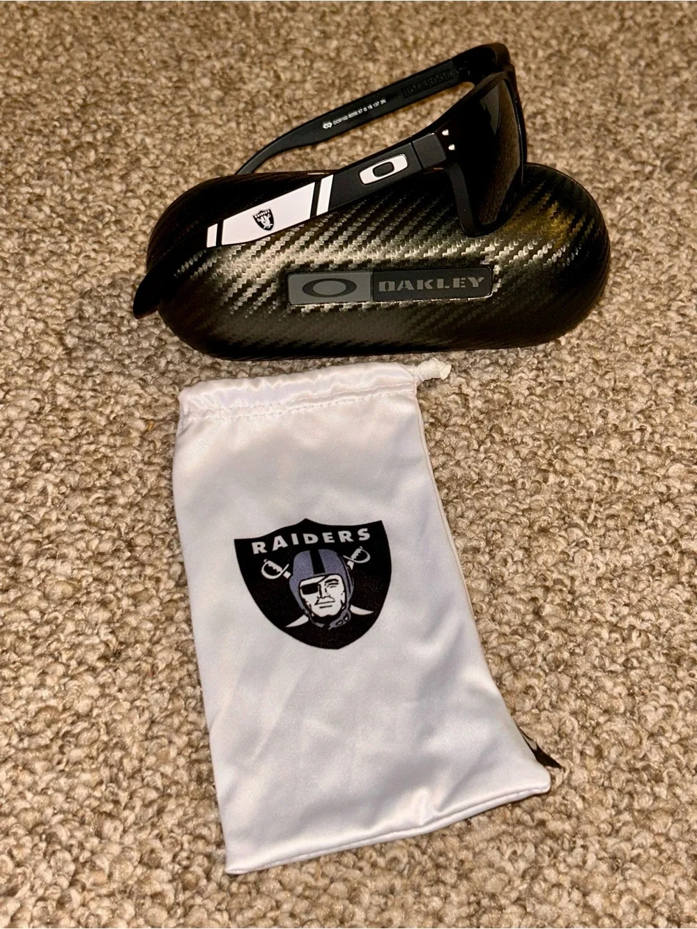 Oakley Holbrook Raiders Edition Sunglasses